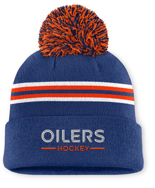39;47 Brand Bonnet Tricoté – NHL Edmonton Oilers, 100% Acrylique, Chaud Et Doux, Pour Fans De Hockey