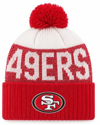 NFL San Francisco 49ers Bone Chill '47 Cuff Knit