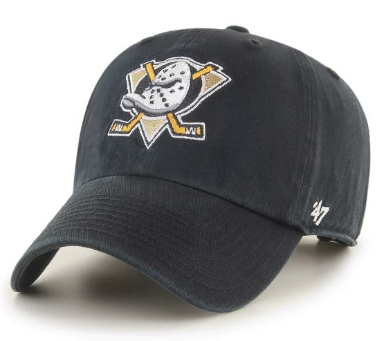 NHL Anaheim Ducks &#39;47 CLEAN UP - Black