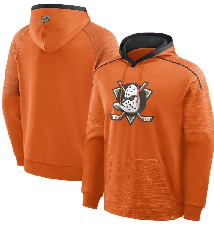 NHL Anaheim Ducks Duplex Iconic Head Fleece Hoodie