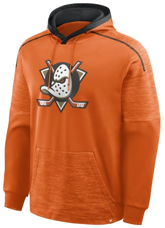 NHL Anaheim Ducks Duplex Iconic Head Fleece Hoodie