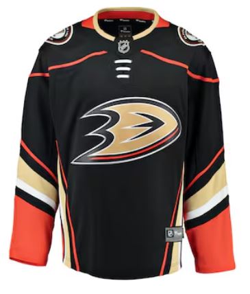 NHL Anaheim Ducks - Breakaway Home Premier Jersey - Neutral Black