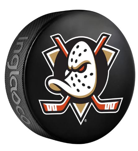NHL Anaheim Ducks Logo Puck