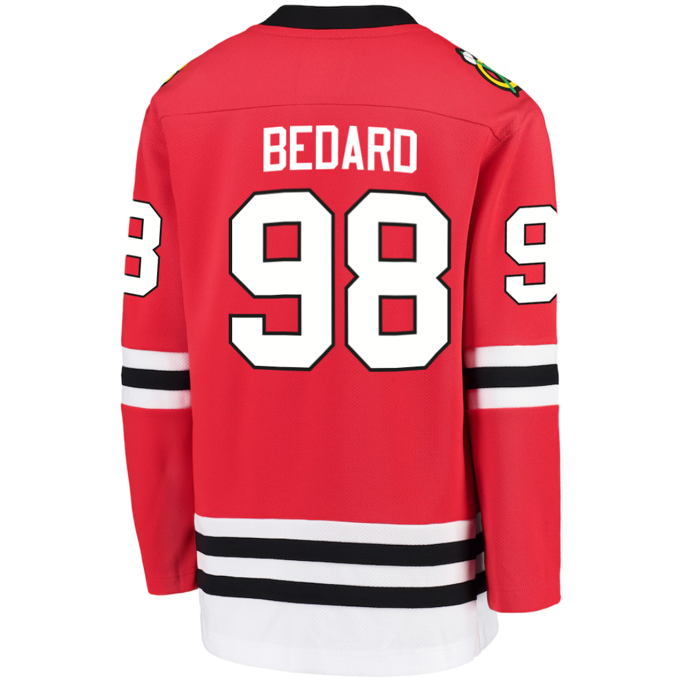 NHL Bedard 98 - Chicago Blackhawks Breakaway Premier Jersey Home