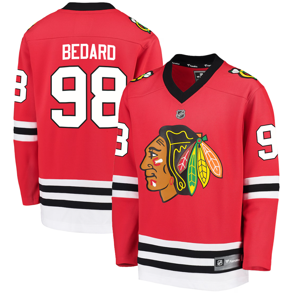 NHL Bedard 98 - Chicago Blackhawks Breakaway Premier Jersey Home