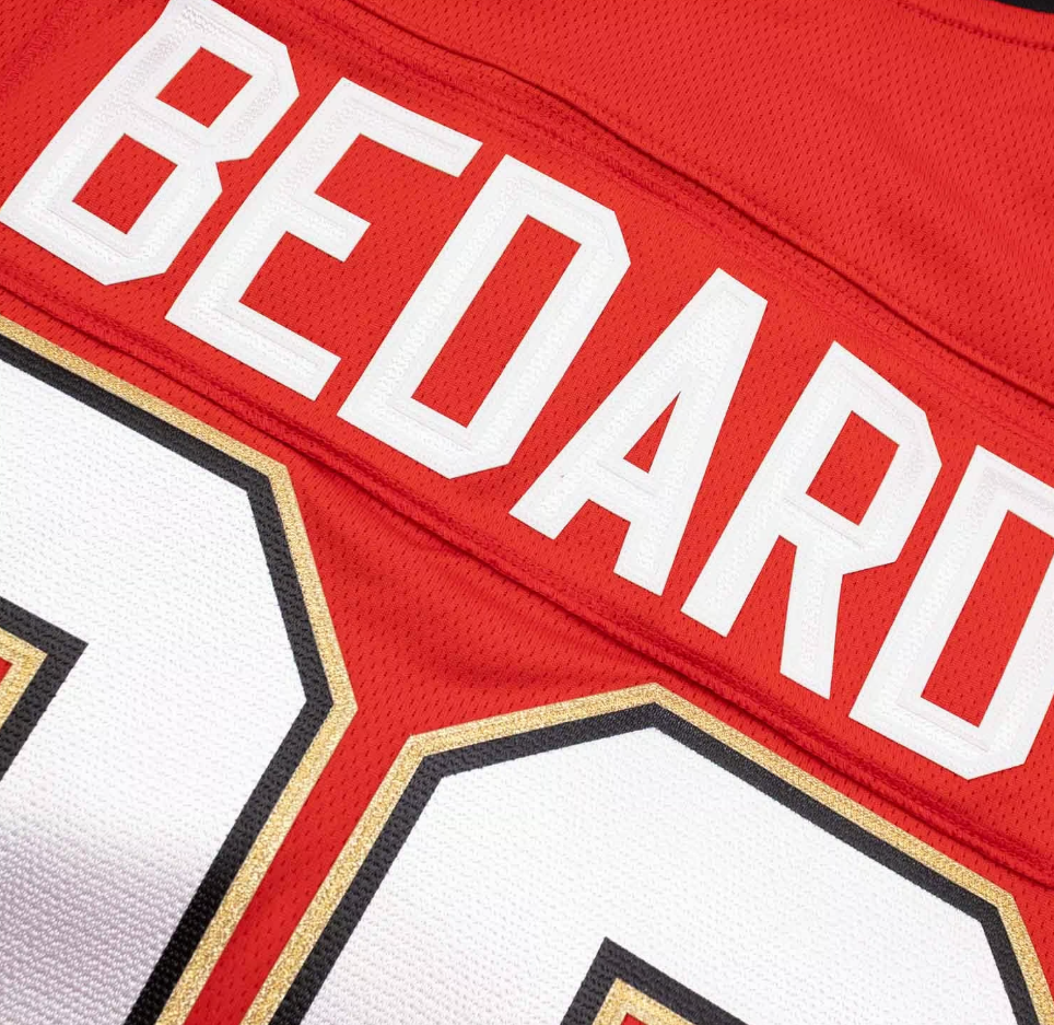 Children's NHL Bedard 98 - Chicago Blackhawks Replica Premier Jersey Home