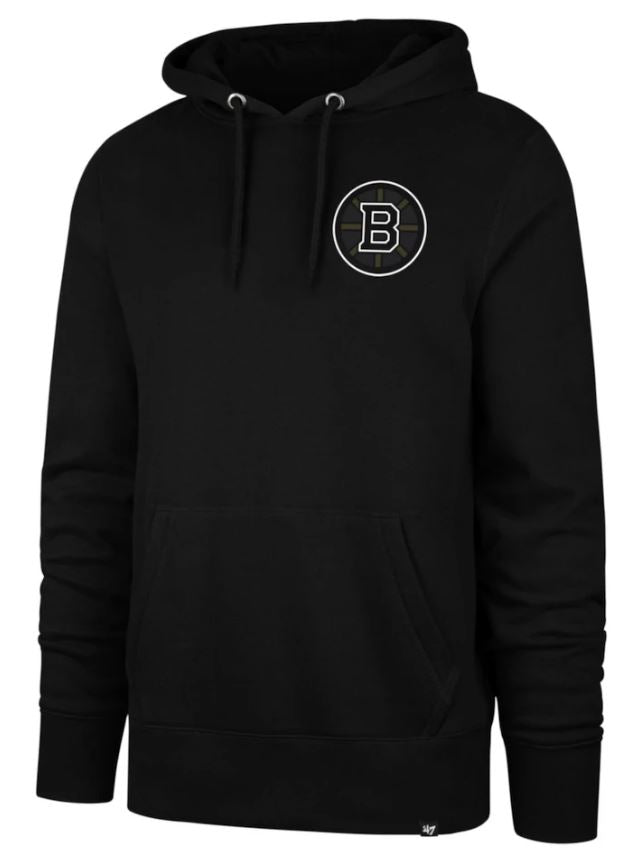 NHL Boston Bruins Hoodie Backer Burnside &#39;47 Tone