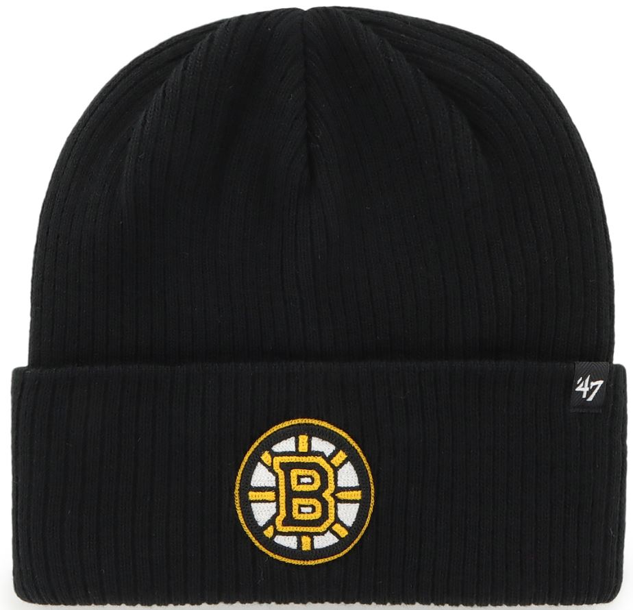 NHL Boston Bruins Chain Stitch Ribbed &#39;47 CUFF KNIT