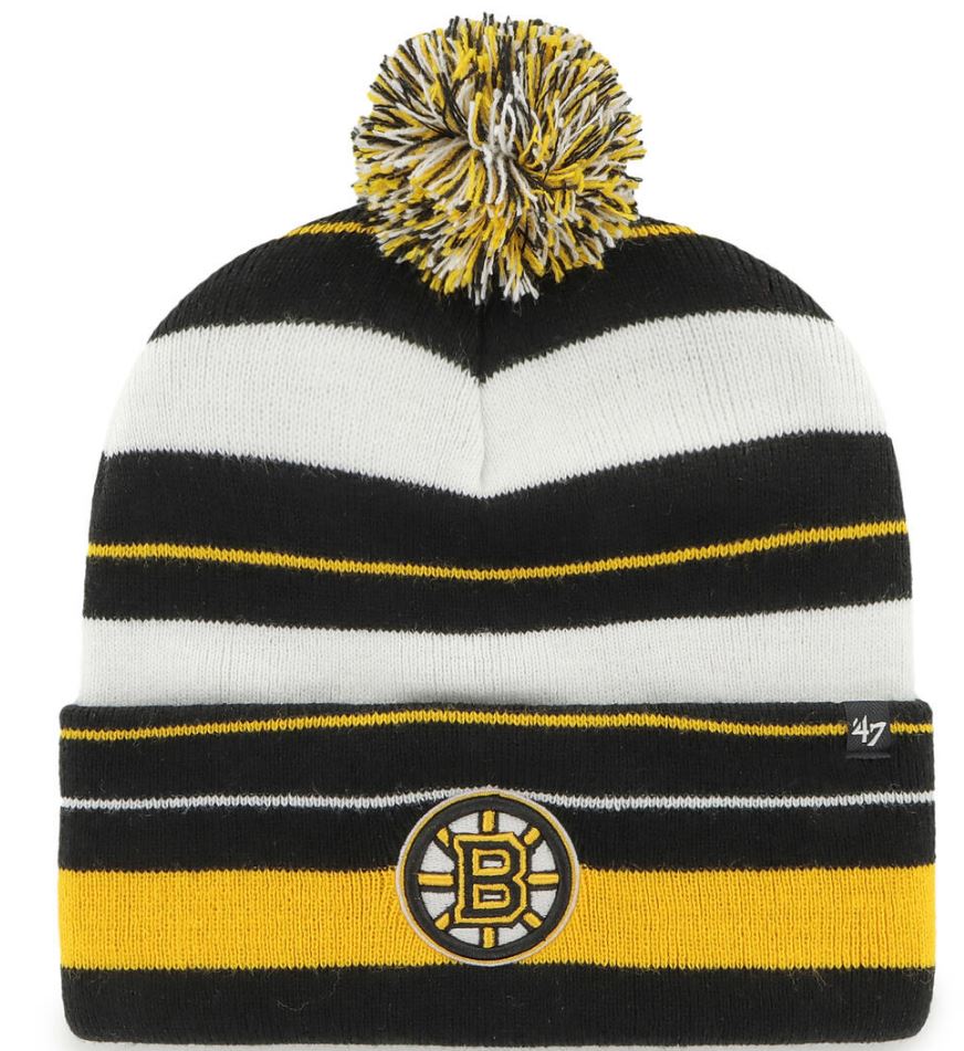 NHL Boston Bruins Power Line &#39;47 CUFF KNIT PomPom