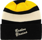 NHL Boston Bruins Clubhouse Jennings '47 CUFF KNIT