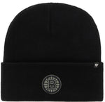 NHL Boston Bruins Haymaker '47 CUFF KNIT - Logo Tonal Dark Grey