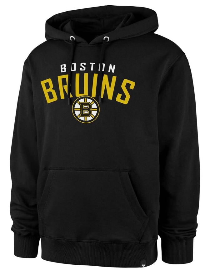 NHL Boston Bruins Hoodie Helix Headline &#39;47