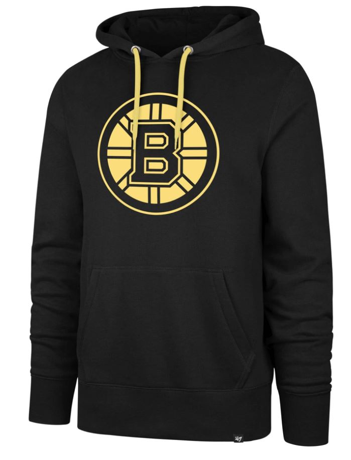NHL Boston Bruins Hoodie Helix Imprint &#39;47 Tone