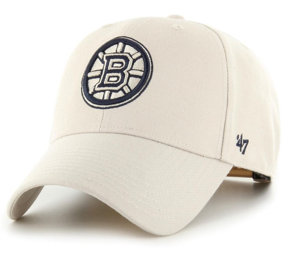 NHL Boston Bruins Tone Snapback &#39;47 MVP - Bone (Elfenbein)