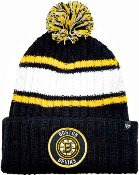 NHL Boston Bruins Plateau &#39;47 CUFF KNIT PomPom