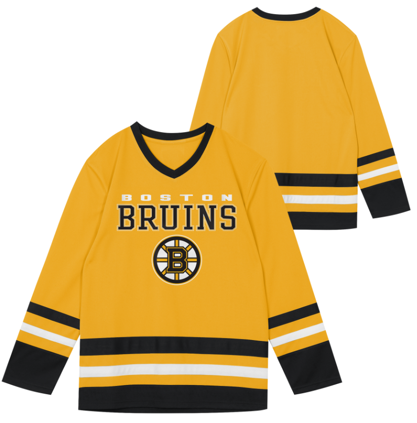 Kinder NHL Boston Bruins Wordmark Fan Jersey Shirt Basic