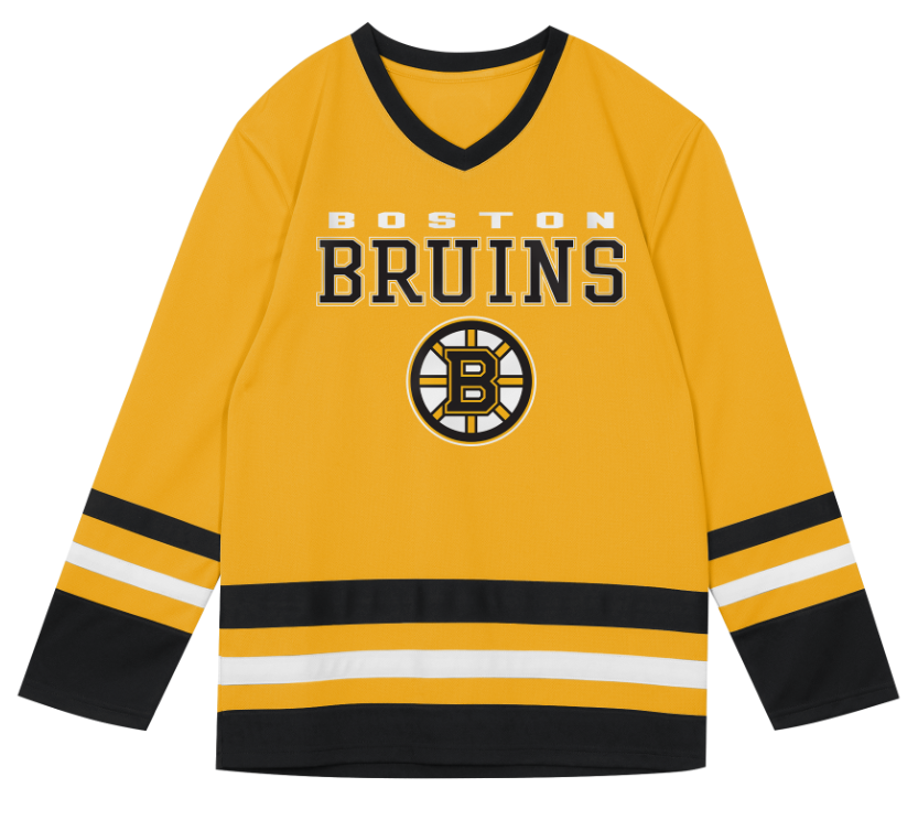 Kinder NHL Boston Bruins Wordmark Fan Jersey Shirt Basic