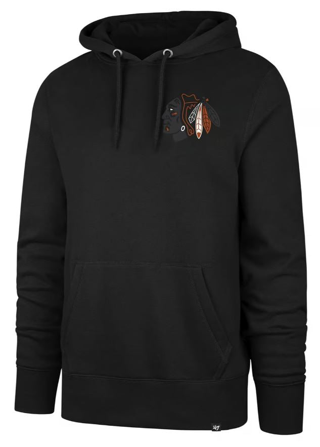 NHL Chicago Blackhawks Backer Color Pop '47 Burnside Hoodie - Stadium