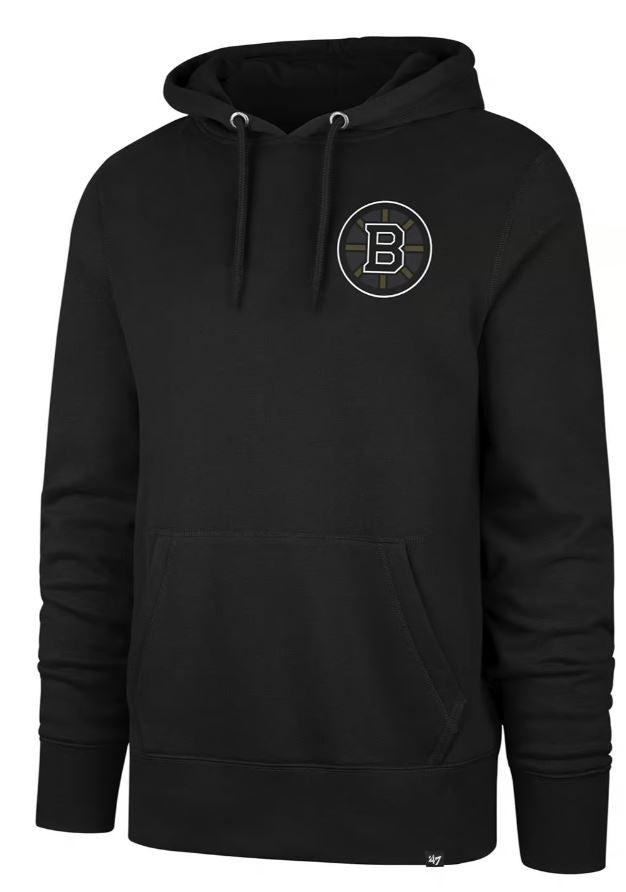NHL Boston Bruins Backer Tone '47 Burnside Hoodie - 50th Anniversary