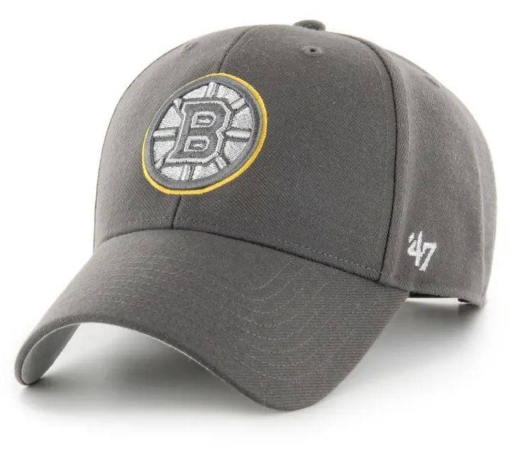 NHL Boston Bruins &#39;47 MVP SNAPBACK - Metallic Graphite