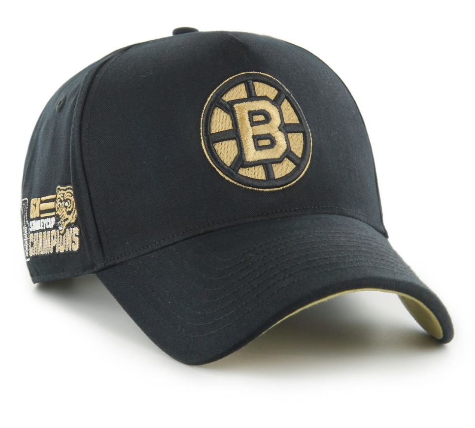 NHL Boston Bruins Sure Shot TT ’47 MVP DT - Logo Gold Tonal