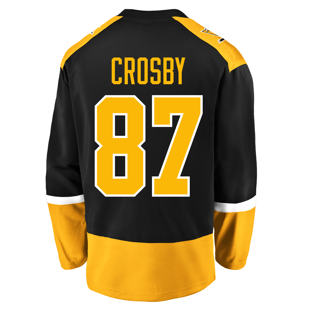 NHL Crosby 87 - Pittsburgh Penguins Fan Jersey Basic - Home