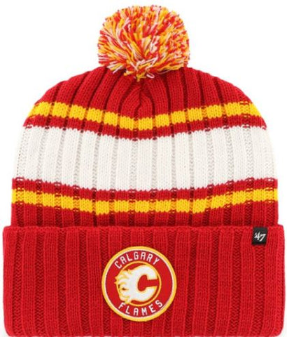 NHL Calgary Flames Plateau '47 CUFF KNIT PomPom