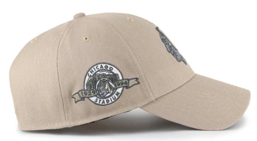 NHL Chicago Blackhawks Sure Shot Stadium Snap &#39;47 MVP Khaki