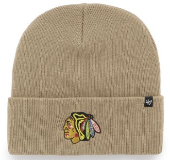 NHL Chicago Blackhawks Haymaker &#39;47 CUFF KNIT - Khaki