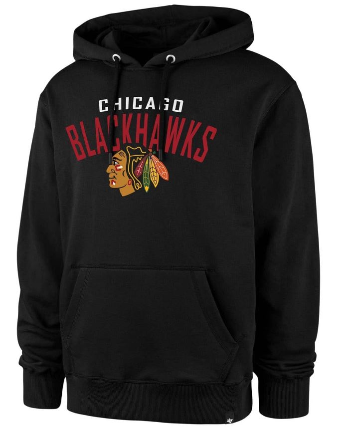 NHL Chicago Blackhawks Hoodie Helix Headline &#39;47