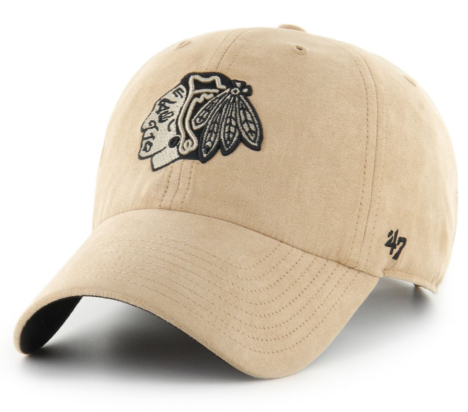 NHL Chicago Blackhawks Ballpark Suede ’47 CLEAN UP - Khaki