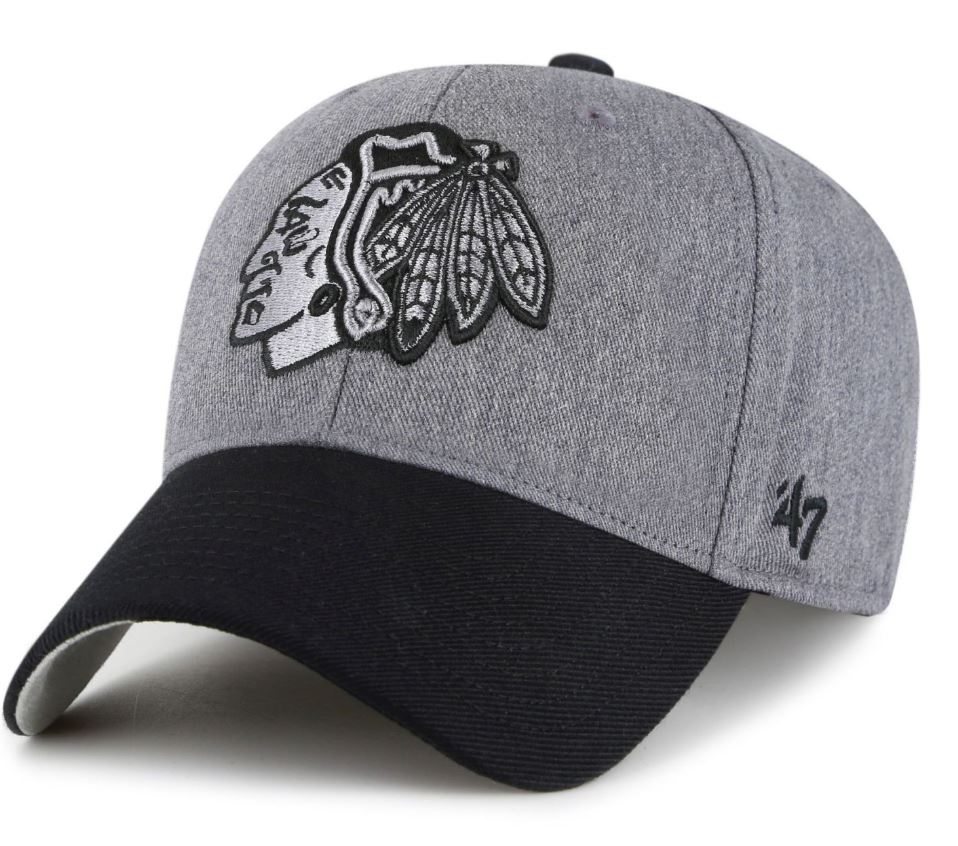 NHL Chicago Blackhawks Granite '47 MVP SNAPBACK - Grey