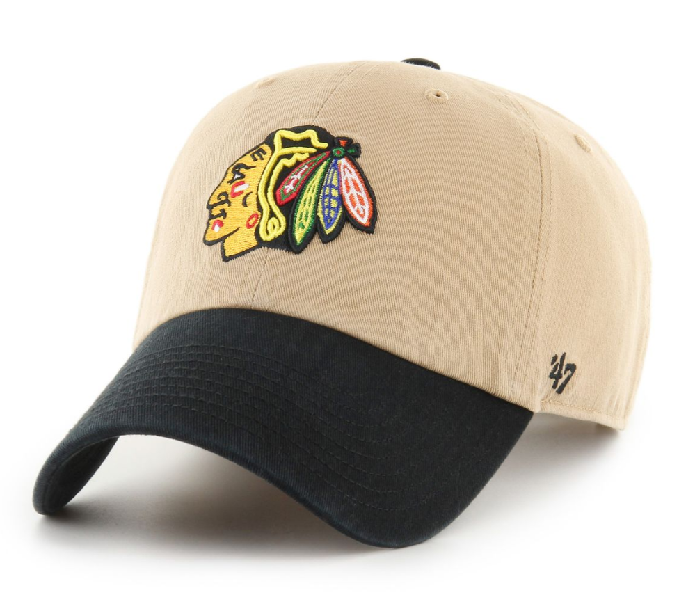 NHL Chicago Blackhawks Two Tone ’47 CLEAN UP - Khaki