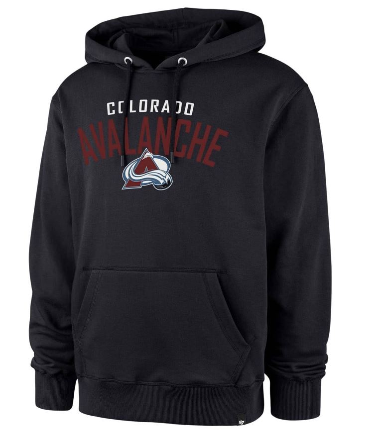 NHL Colorado Avalanche Hoodie Helix Headline &#39;47 Navy