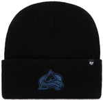 NHL Colorado Avalanche Haymaker Black '47 CUFF KNIT - Logo Tonal Blue