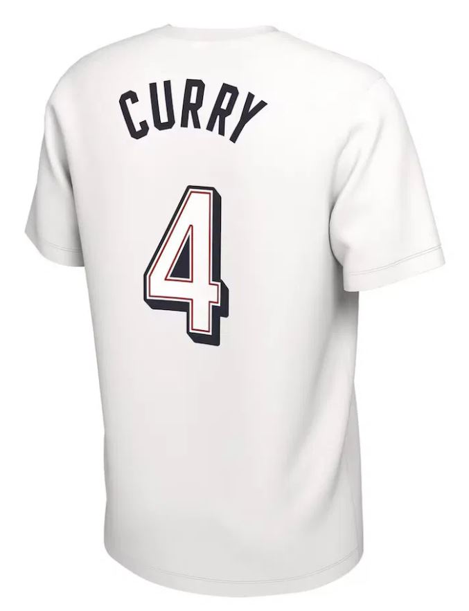 NBA US Olympic Team 2024 - Stephen Curry 4 - Nike T-Shirt