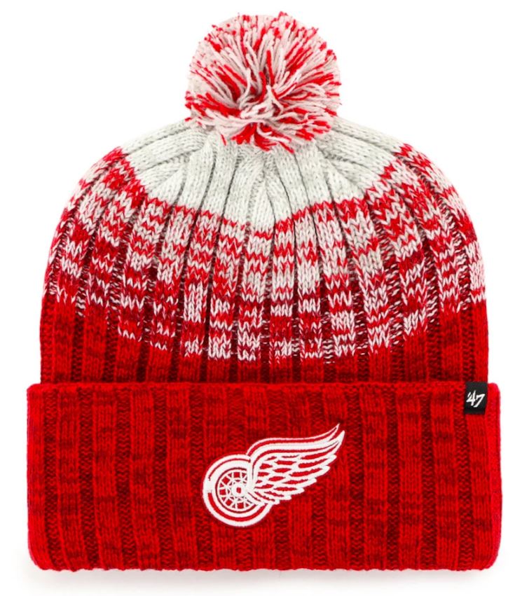 NHL Detroit Red Wings Cascade &#39;47 CUFF KNIT PomPom