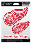 NHL Detroit Red Wings Team Stickers Triple