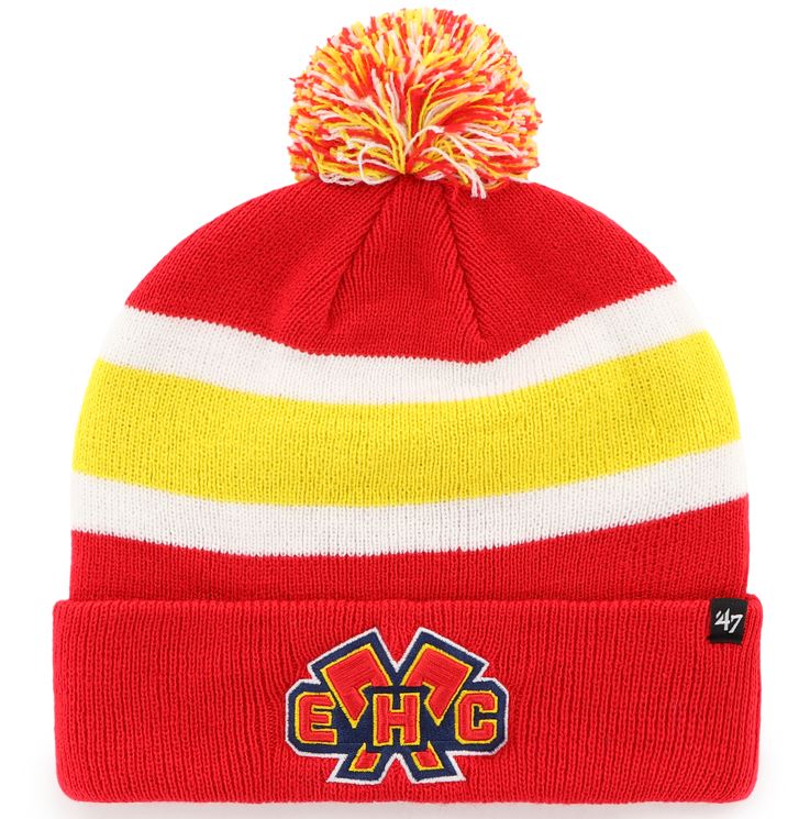 NLA EHC Biel Beanie Breakaway &#39;47 Cuffed Knit PomPom