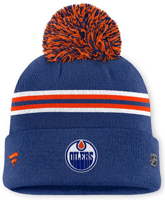 Tricot à revers Jennings '47 des Oilers d'Edmonton de la LNH