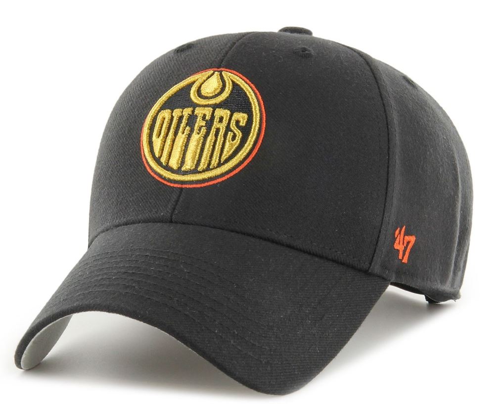 NHL Edmonton Oilers &#39;47 MVP SNAPBACK - Metallic Gold - Black