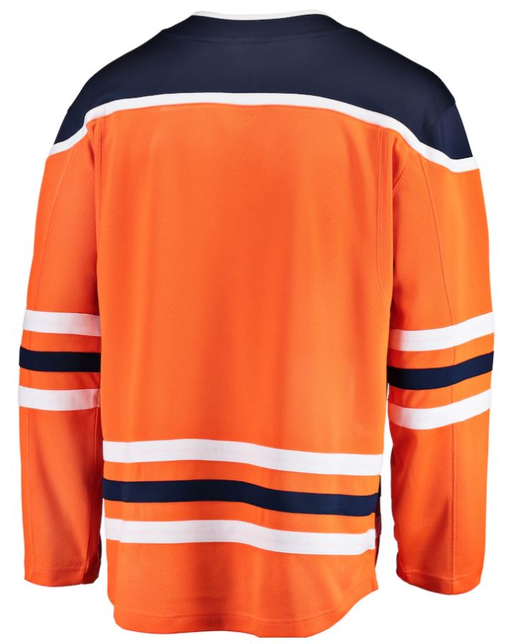 NHL Edmonton Oilers - Breakaway Home Premier Jersey - Neutral Orange