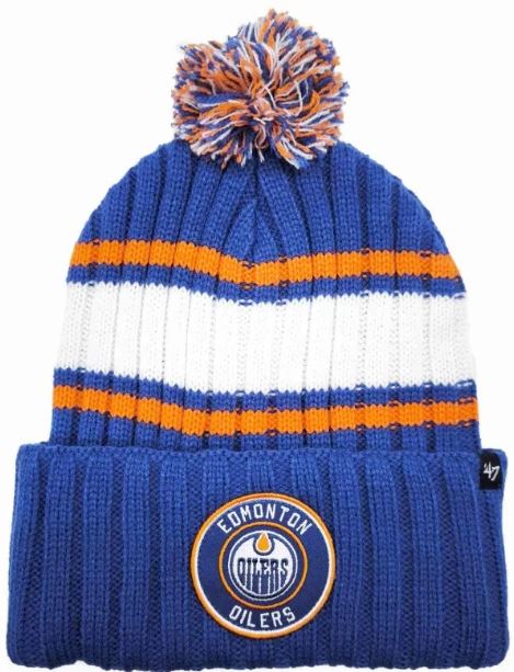 NHL Edmonton Oilers Plateau &#39;47 CUFF KNIT PomPom