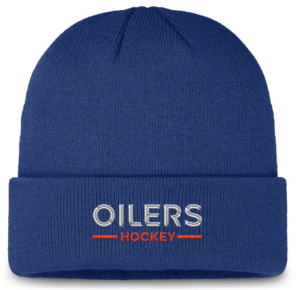 NHL Edmonton Oilers Authentic Pro Rink CUFF KNIT