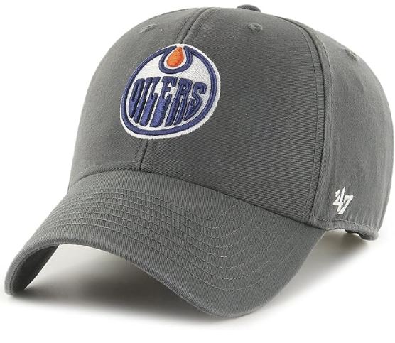NHL Edmonton Oilers '47 Legend CLEAN UP - Grey Vintage