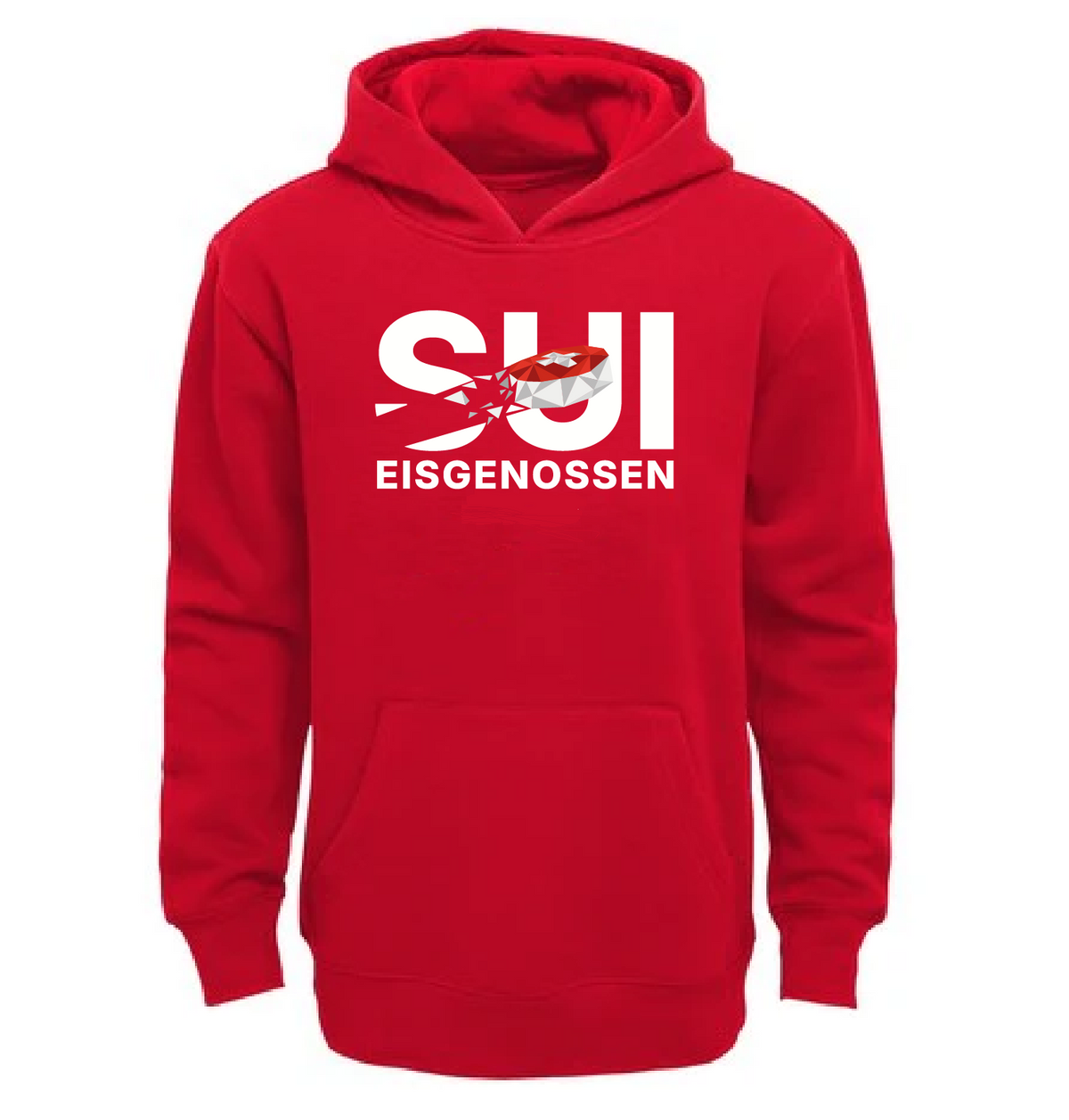 Eisgenossen SUI Hoodie - Rot