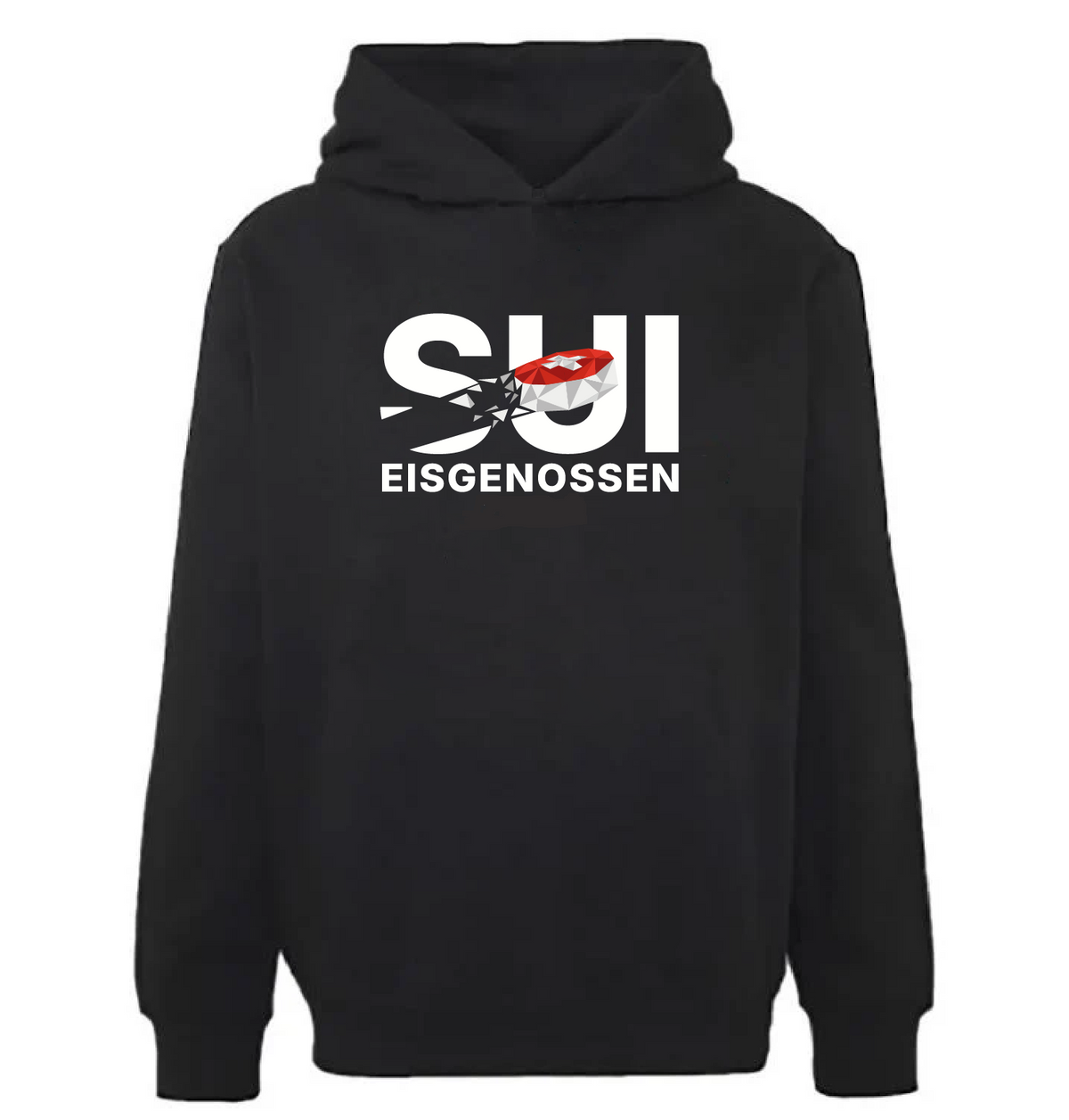 Eisgenossen SUI Hoodie - Schwarz