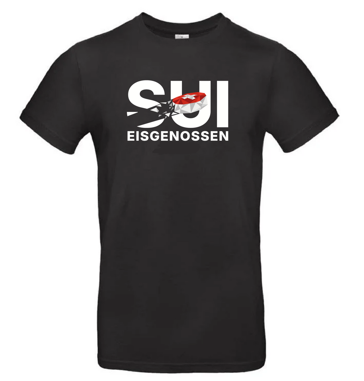 Eisgenossen SUI T-Shirt - Schwarz