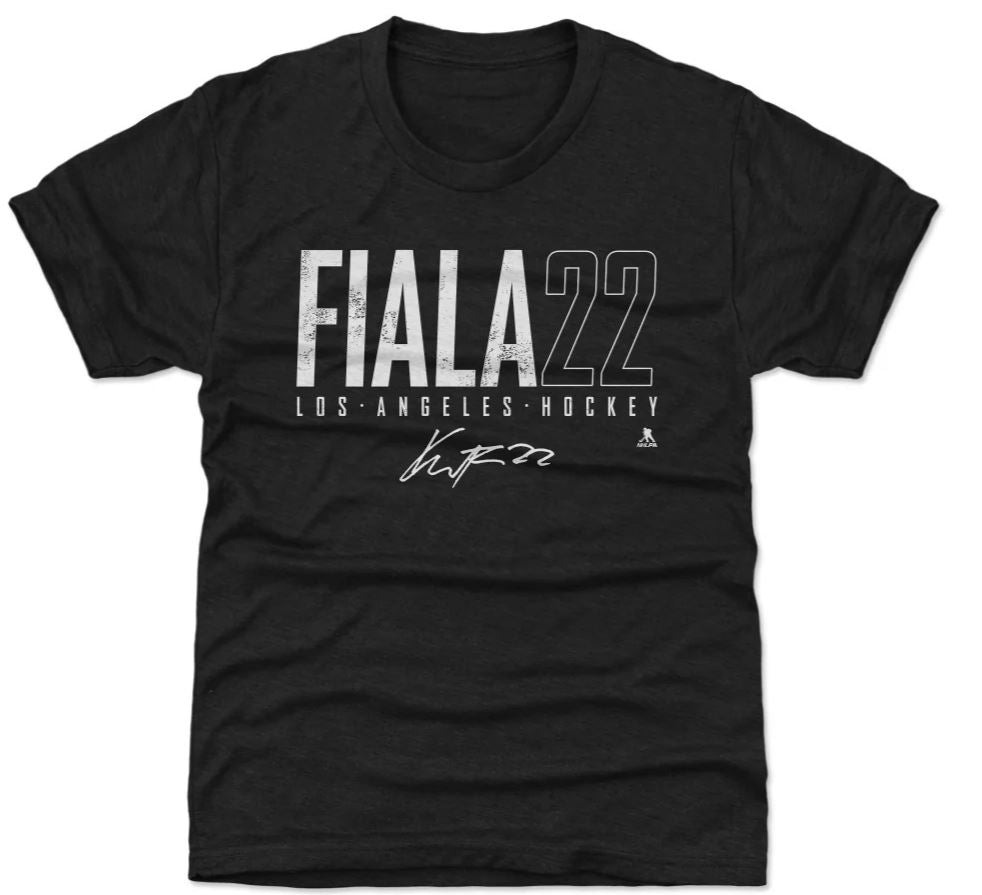 Kinder NHL Fiala 22 - Los Angeles Kings - T-Shirt Wordmark