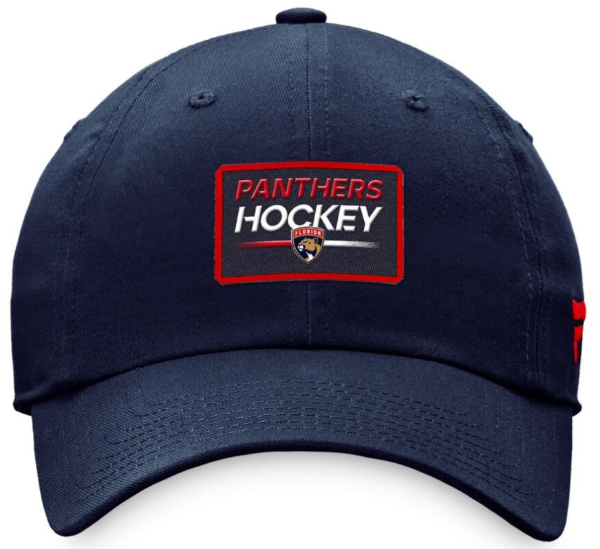NHL Florida Panthers Authentic Pro Adjustable Cap Fanatics - Dark Navy